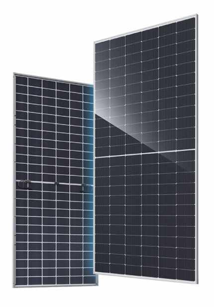 panel solar JA M7D40GB 595W . voltaje de 24h